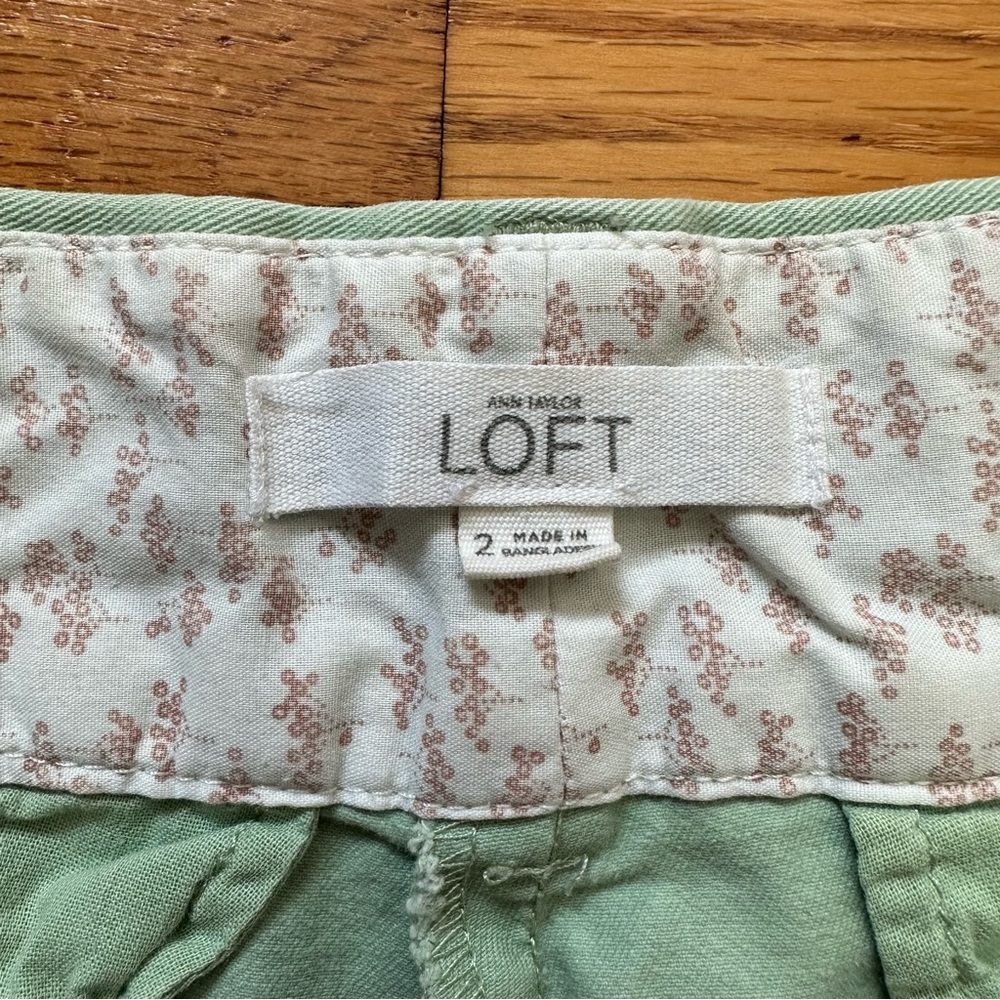 Loft Light Green Riviera Shorts - Picture 5 of 10